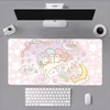 MINISO Sanrio Little Twin Stars Mouse Pad Computer Laptop Gaming Office Wrist Guard Non Slip Keyboard Pad 1