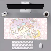 MINISO Sanrio Little Twin Stars Mouse Pad Computer Laptop Gaming Office Wrist Guard Non Slip Keyboard Pad 1