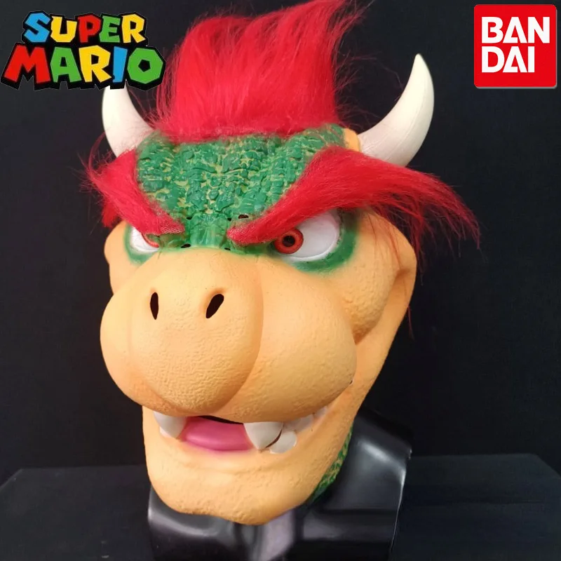 Anime Super Mario Bowser Puntelli Cosplay Maschera In Lattice Maschere Per Feste Di Halloween Guanti Puntelli Per Costumi Per Adulti Accessori Regali