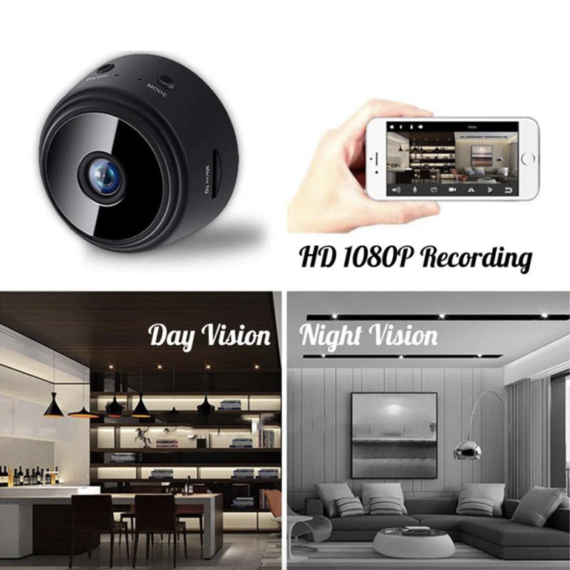Mini Caméra De Surveillance Ip Wifi Hd 1080p Micro Enregistreur Vocal Sans Fil, Version Mini Camara Ip Wifi - Ip Camera - AliExpress