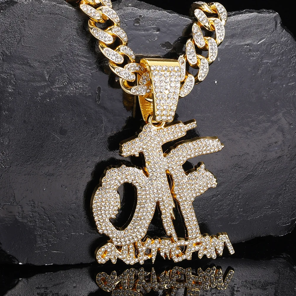 OTF hip-hop necklace - Chain detail