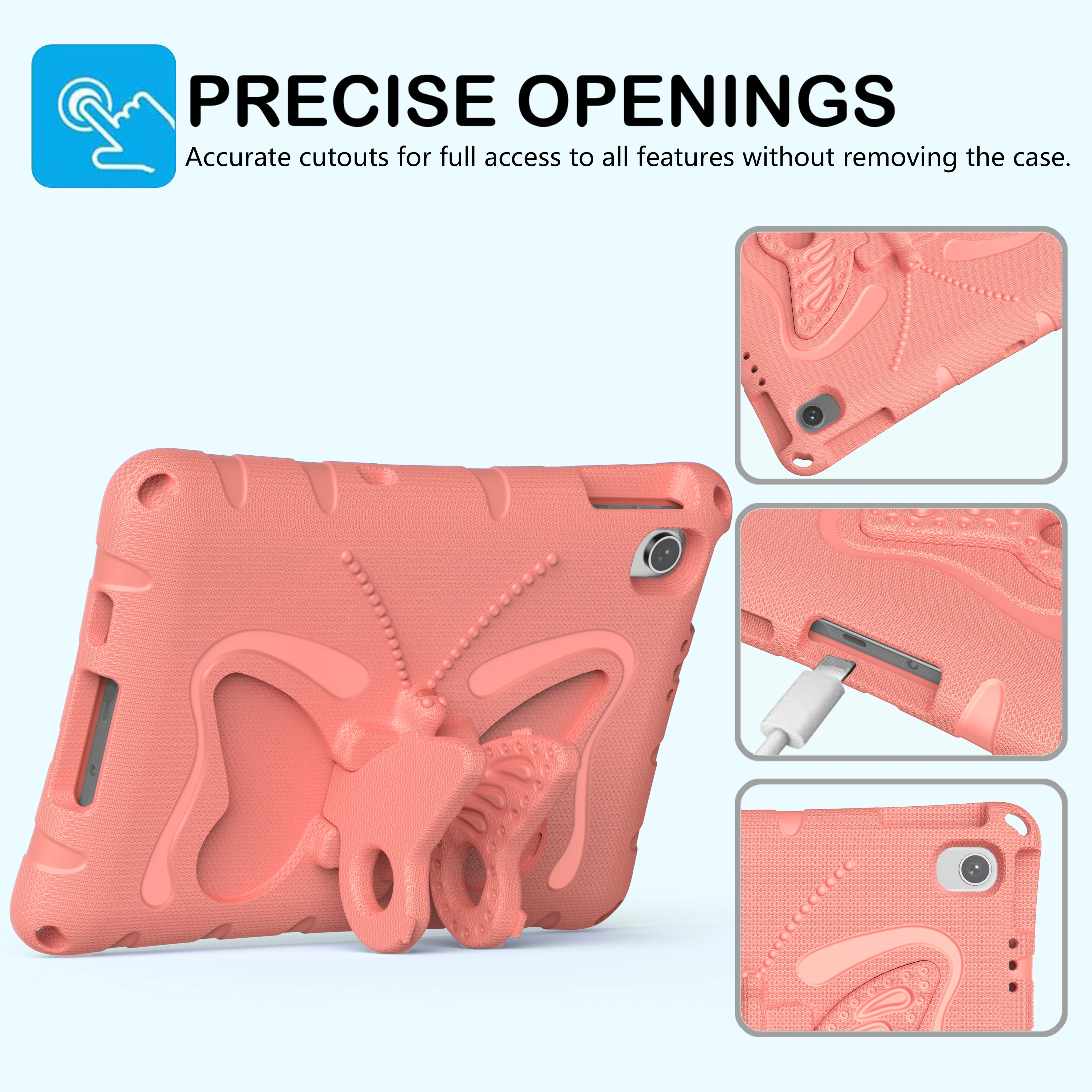 Lightweight EVA Shockproof Stand Protective Case Cover