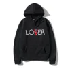 Hot los/ver Loser Lover Hoodie Women Men Sudadera Hombre Hip Hop pennywise Sweatshirt Kpop Unisex Casual Street Harajuku Hoody 1