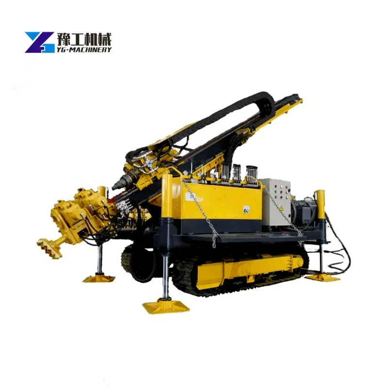 Ygyg Che Scava In Dth Drilling Rig Mining Idraulico Crawler Rock Quarry Mine Blasting Hole Drilling Rig Engineering Drilling Rig