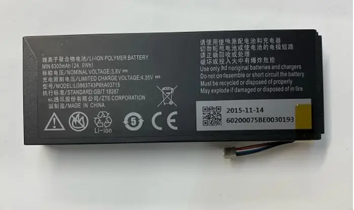 

Новый аккумулятор для проектора ZTE MF97V проект 2 Li3863T43P6HA03715