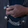 NEW 4pcs/set metal Motorcycle Vest Extenders Biker Clothing Chainmail For Motor Vest Jacket Extender Buttons Buckles 6