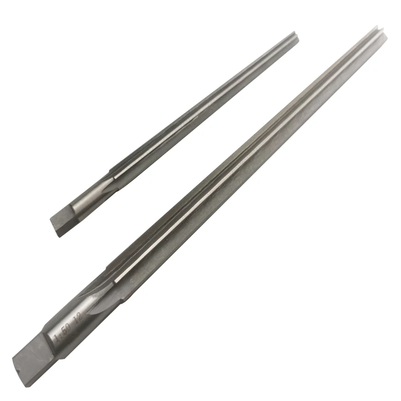 1:50 Taper Reamer HSS High Speed Steel Lengthen Straight Shank Hand Reamer 3-12mm Drilling Hole Tool 5