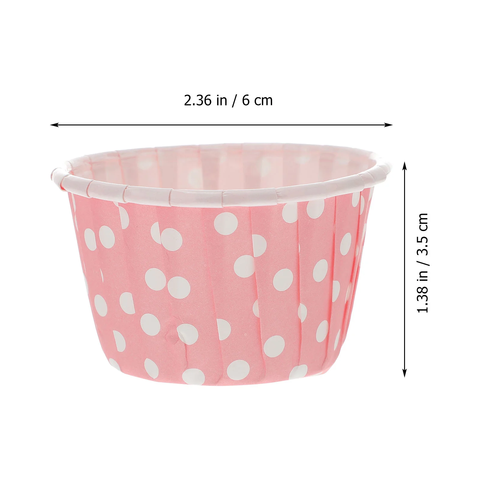 50 Pcs Ice Cream Cups Plastic Disposable Bowls Dessert Containers for Desserts Paper Party Cupcake Liners Plate