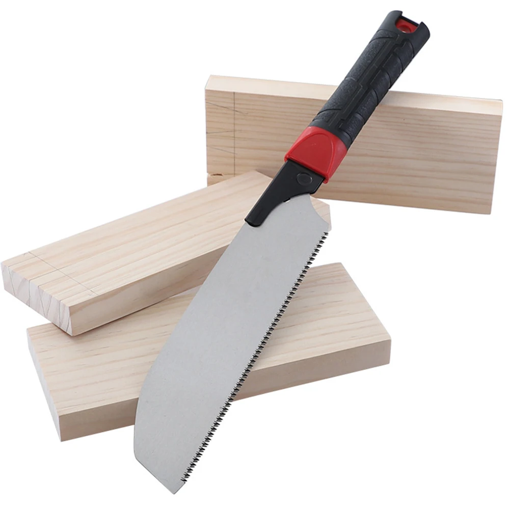 

1 Pcs Handsaw Pull Saw Hacksaw 380mm Woodworking Saw 50HRC/62HRC Hardness For Branches Planks Wood PVC Pipe Cutting Tool