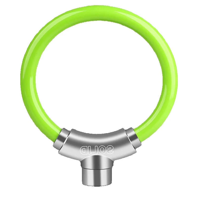 Lucchetto ad anello portatile antifurto per bicicletta con cavo per mountain bike_voghion.com