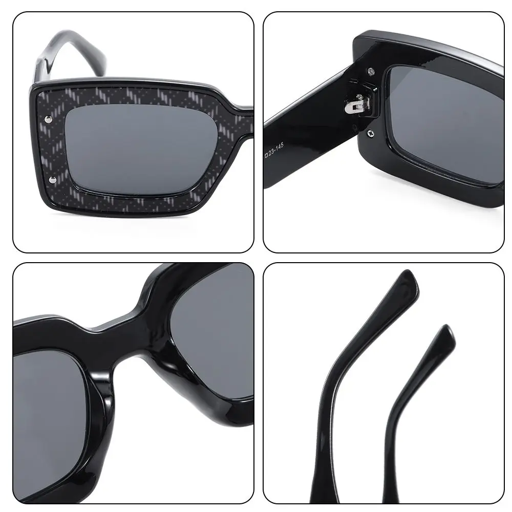 1PC Fashion Designer Small Rectangle Sunglasses Hot Leopard Print Square Sun Glasses for Women Men Shades UV400 Fema