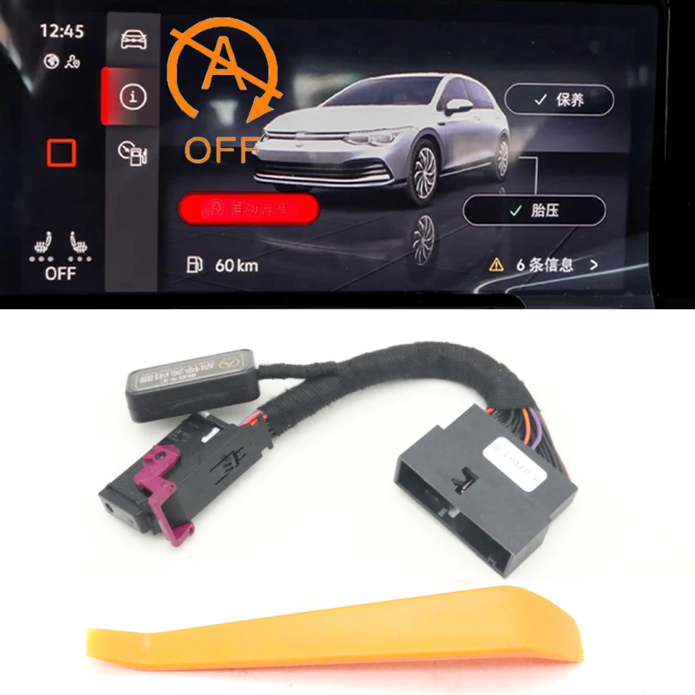 Auto Start Stop Motor System Off Eliminator Gerät Steuer Draht Sensor Kabel Stecker Für Seat Cupra Formentor Leon Mk4 2020-2024