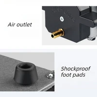 ปั๊มลมตู้ปลา ปั๊มออกซิเจนแม่เหล็กไฟฟ้า ปั๊มออกซิเจนสำหรับบ่อปลา ปั๊มออกซิเจนเงียบสำหรับตู้ปลา ปั๊มเติมอากาศสำหรับบ่อปลา ตัวกระจายอากาศ 6