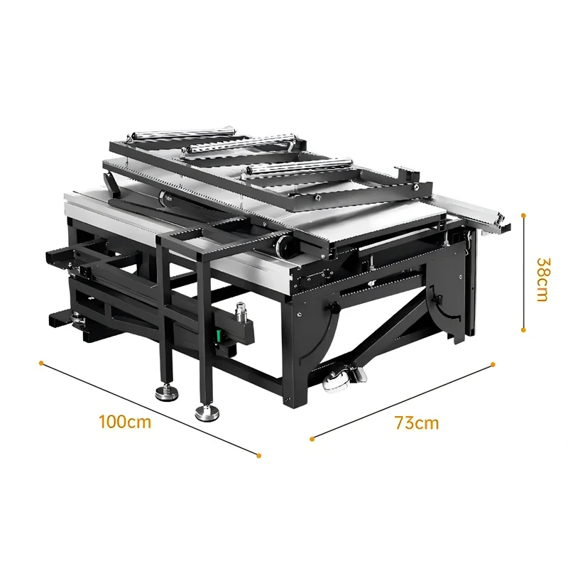 Saw Table Multifunctional Woodworking Dust-free Cutting Saw Precision Guide Folding Electric Panel Woodworking Set