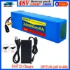 13S3P 48V 20000mAh 20Ah 18650 Lithium-ion Battery Pack with 1000W BMS for 54.6V 3