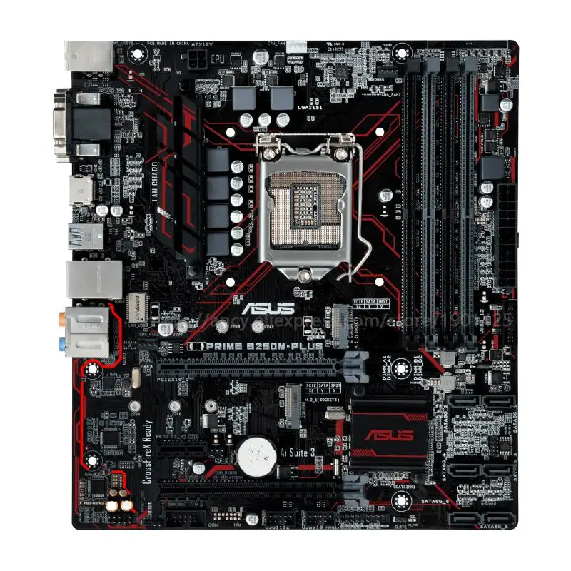 

Оригинальная б/у Материнская плата Asus PRIME, б/у десктопная Материнская плата Intel B250 B250M DDR4 LGA 1151 i7/i5/i3 USB3.0 SATA3