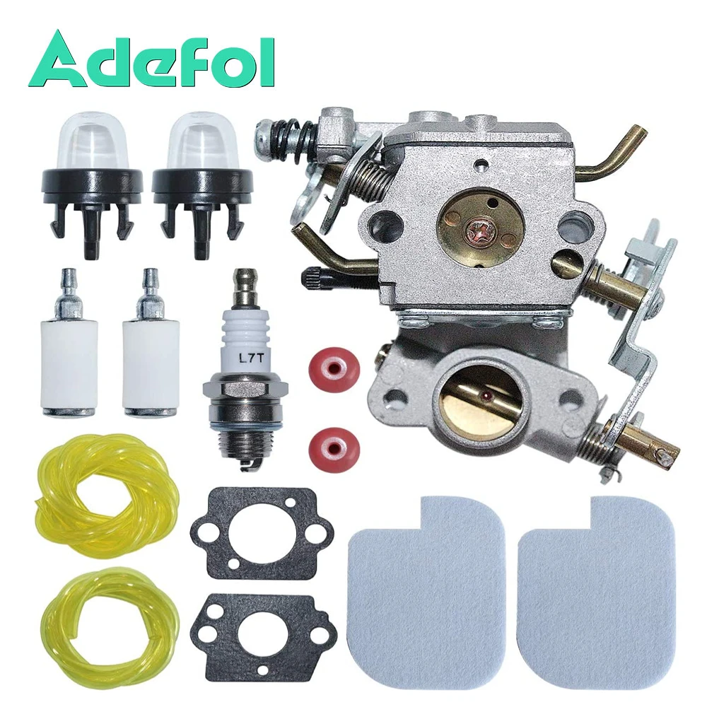 Carburatore Carb Aria Filtro Carburante Linea Guarnizione Tune Up Kit Per Poulan Pro Pp4218A 18 "42Cc Motosega Pezzi Di Ricambio