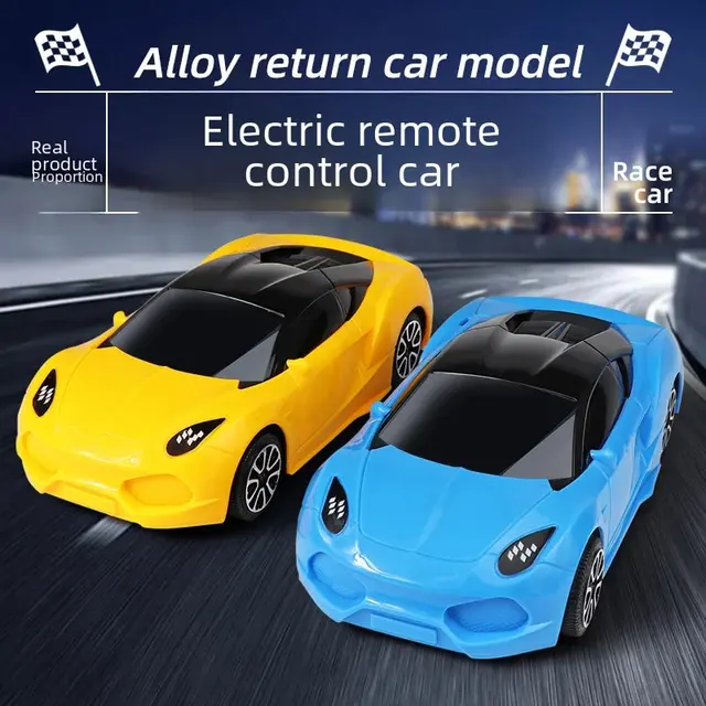 AIOJY 【New RC Car Classique Simulation modèle de Voiture Hors Route  électrique Télécommande véhicule Jouet, Les Enfants de l'an Noël Cadeau  d'anniversaire Anti-Collision Deposer résistant Toy Car Les : :  Jeux et