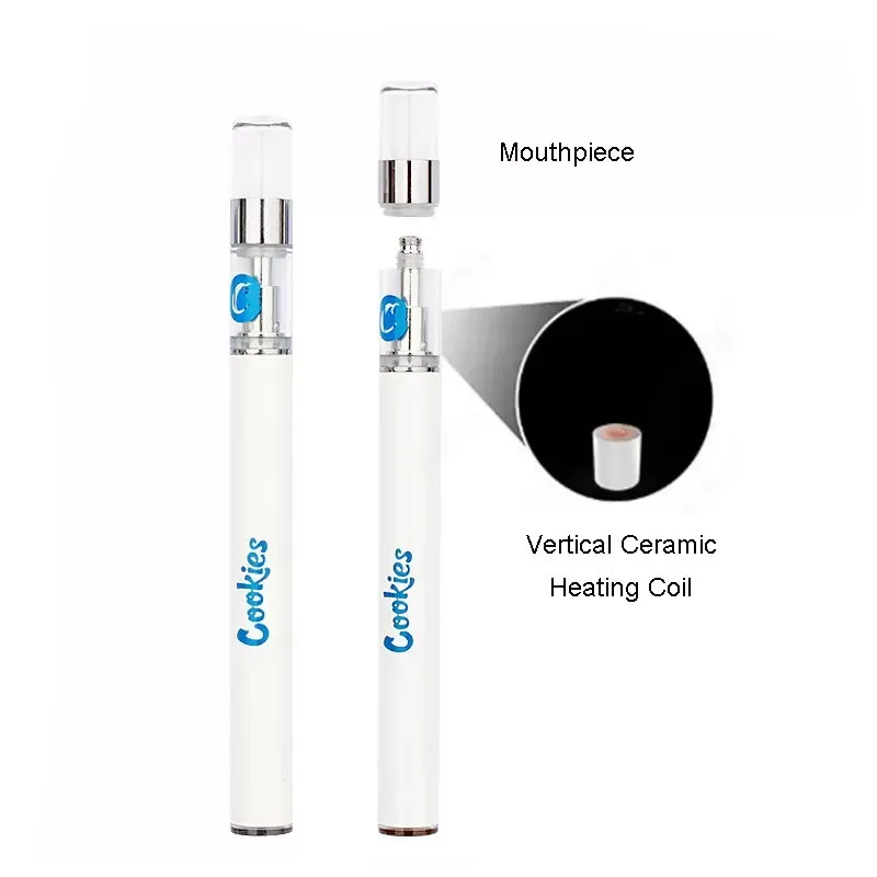 S8bf8399d4b9a4de1b84033299e147e50D-50st hel keramik Upplml cookies 320mah batteri vape penna uppladdningsbara cigarettstartsatser med patroner tjockolja vaporizer 50 stücke Voll keramik 0,8 ml Kekse 320mAh Batterie Vape Pen wiederauf ladbare Zigaretten-Starter-Kits mit Patronen dicken Öl verdampfer_S8bf8399d4b9a4de1b84033299e147e50D