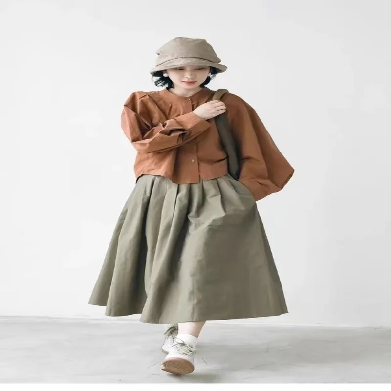 Japanese Cotton Linen Pleated Women Fisherman Hat Small Brim Summer UV Resistant Breathable Linen Basin Hat Wrapped Head Ladies 4