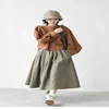 Japanese Cotton Linen Pleated Women Fisherman Hat Small Brim Summer UV Resistant Breathable Linen Basin Hat Wrapped Head Ladies 4