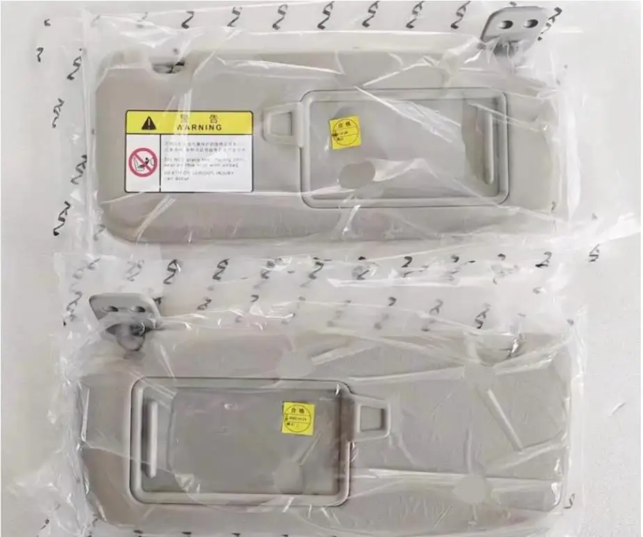 Parasole Laterale Per Kia Sportage R 2018-2020 – Con Specchio, In PVC, Lato Sinistro Grigio, Antiriflesso E Pieghevole A 90°