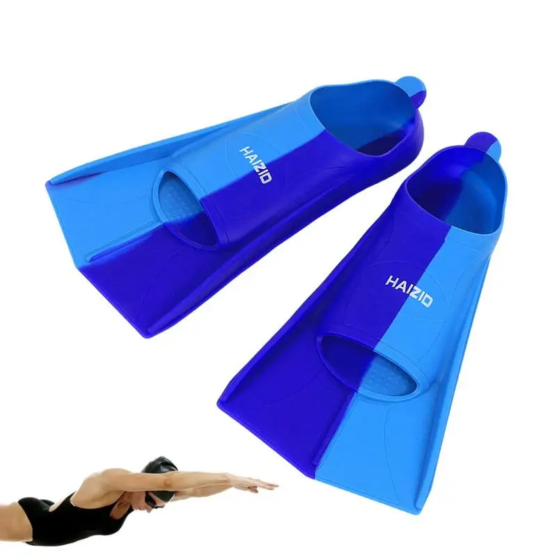 

Плавательные Ласты Противоскользящие силиконовые ласты для подводного плавания с дренажными отверстиями портативные плавательные снасти для мужчин и женщин мягкие для детей и