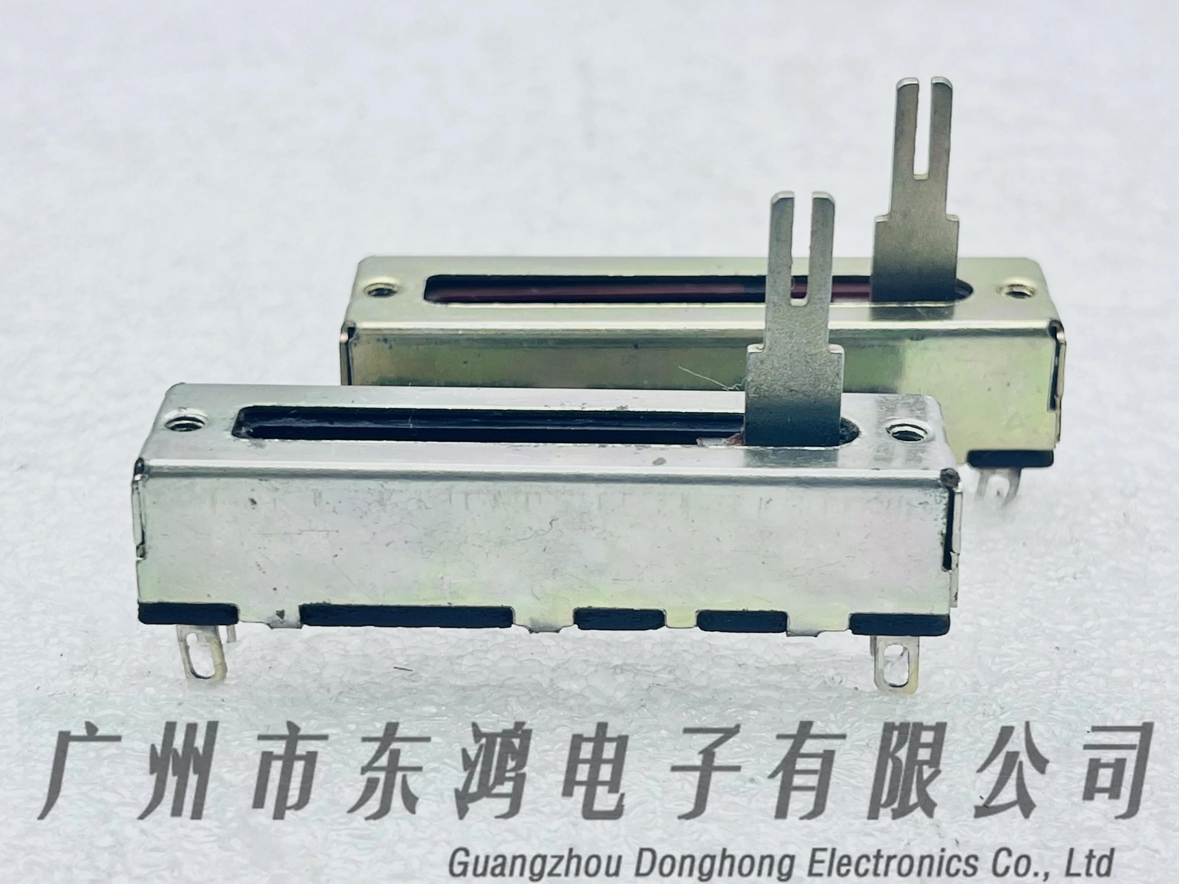 1pcs Mick Japanese 50mm straight slide potentiometer D10k mixer volume adjustment fork 4 pin length 15mm