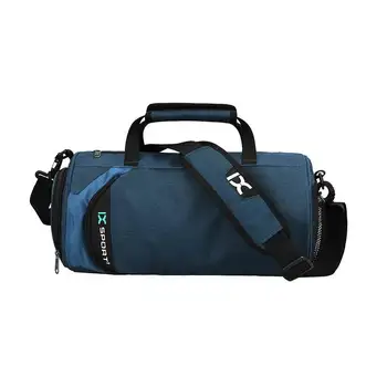 Borsa da Viaggio con Scomparto Indipendente per Scarpe, Separazione Asciutto/Bagnato, Borsa Sportiva da Palestra, Borsa a Tracolla per Bagagli