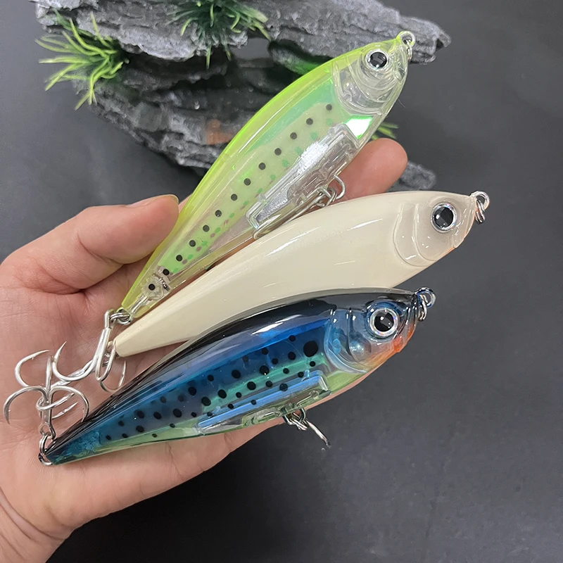 Premium Sinking Pencil Fishing Lures - 32g, 110mm - Ideal for Saltwater Trout Fishing