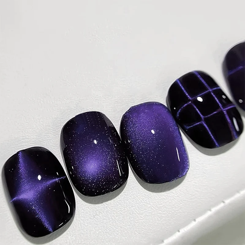 27pcs Multi-function Cube Magnet Nail Art Cat Eye Chessboard Starlight Nail UV Magnetic Attraction Magnets Set Manicure DIY Tool