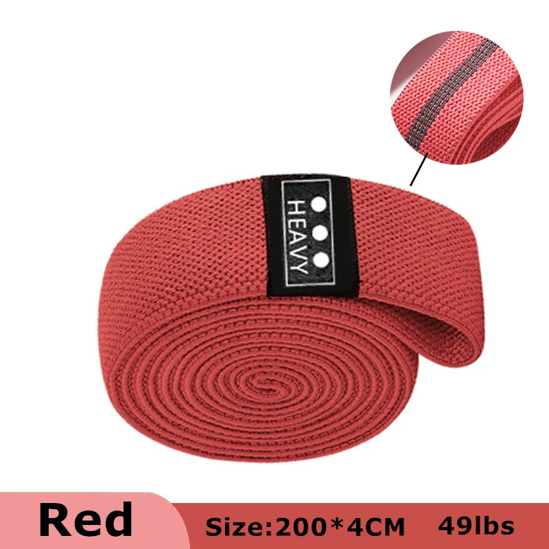 Red(200X4cm)49lbs