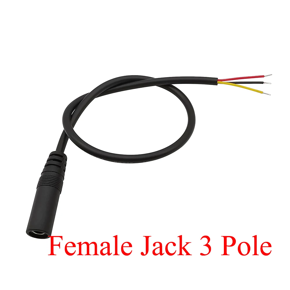 3.5mm Audio Connector Cable - Mono/Stereo Male to Female Jack Extension, 30cm