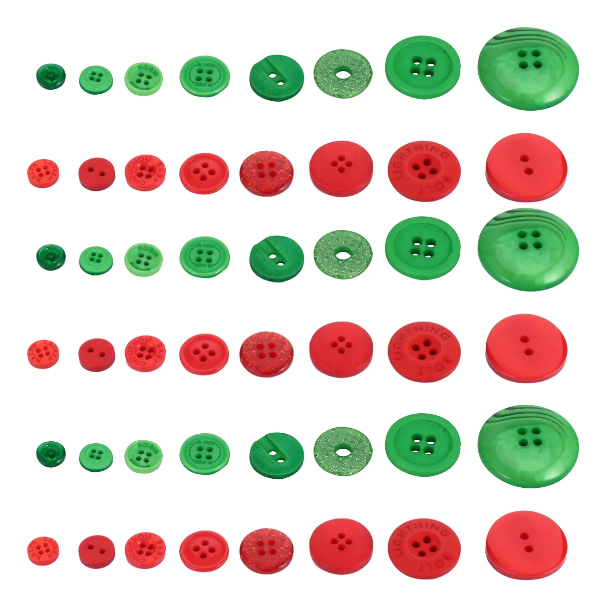 

1320 Pcs Button Flower Resin Buttons Child Decor Sewing Decorative Clothes Accessories