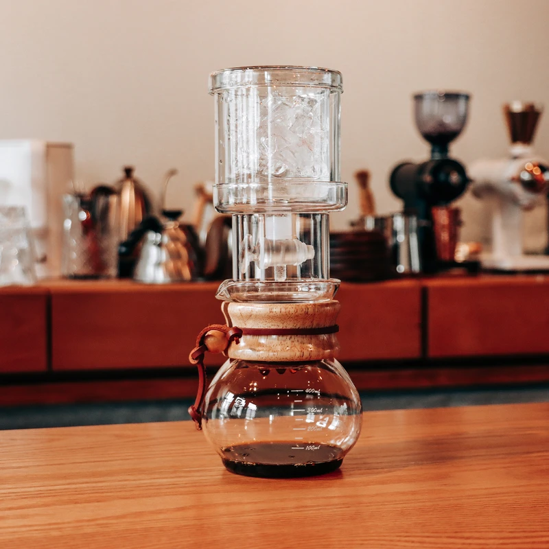 

Vacuum Layer Cold Insulation Ice Drip Coffee Pot Household