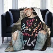 

Park Jimin Soft and Comfortable Warm Fleece Blanket for Sofa, Bed, Office Knee pad,Bed car Camp Beach Blanket Throw Blankets