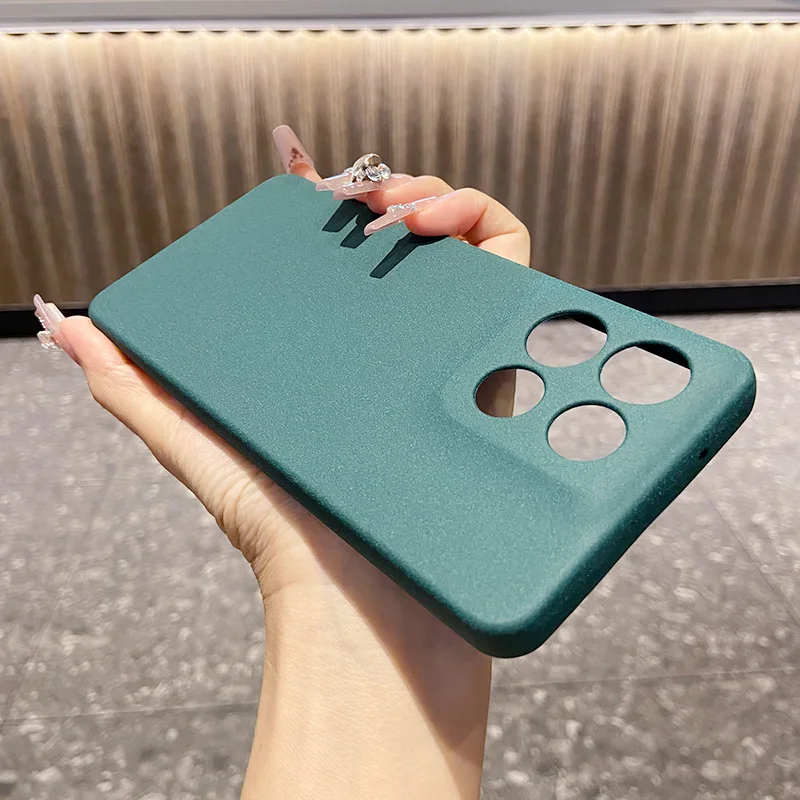 Matte Thin Soft Silicone Back Cover