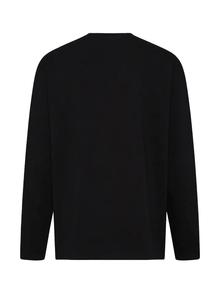 Cute Gothic Skeleton Boop Cat Long Sleeve Shirt