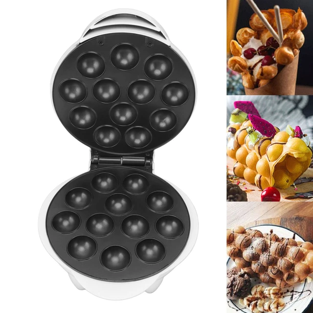 Electric Mini Cup Cake Waffle Maker 12 Cakes Mini Cupcake Maker Machine  Electric Walnut Cake Maker Baking Breakfast Pan Oven - AliExpress