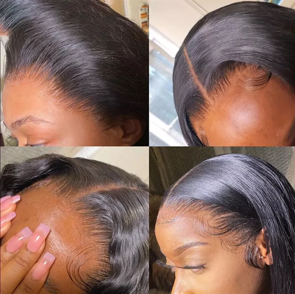 Closure Human Hair 5x5 HD Lace Closure 13x4 Lace Frontal Brazilian Hair Invisible Pre Plucked Bleached Knots For Woman YARRA