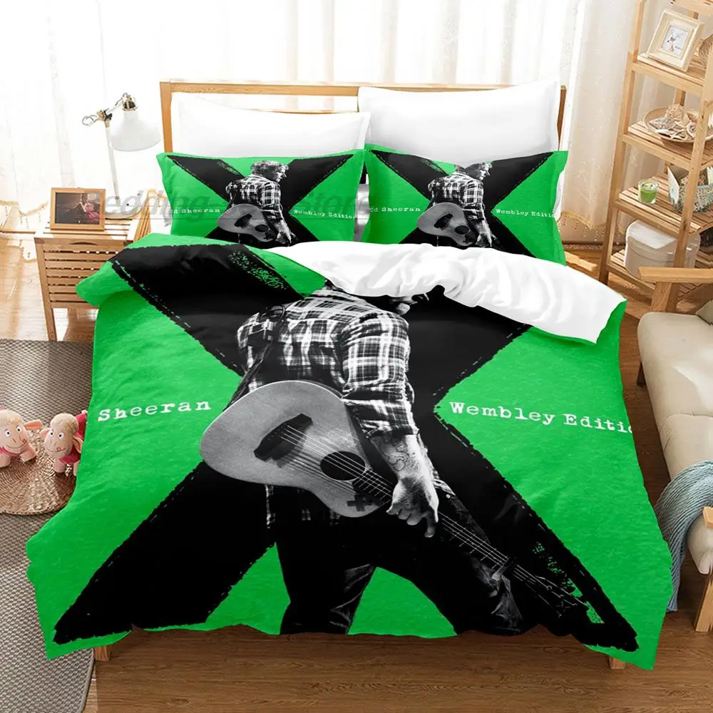 Ed Sheeran Bedding Set Single Twin Full Queen King Size Bed Set Aldult Kid Bedroom Duvetcover Sets 3D Print 2022 Fashion camas 4