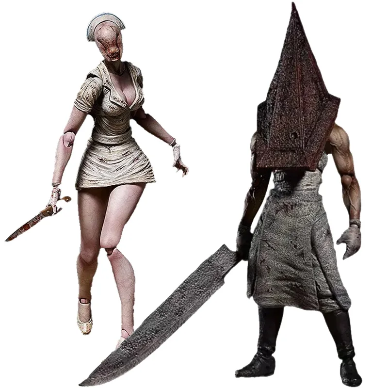

In Stock Original FREEing Figma SP 055 061 Red Pyramid Thing Bubble Head Nurse Silent Hill 2 Collection Action Figure Toys Gifts