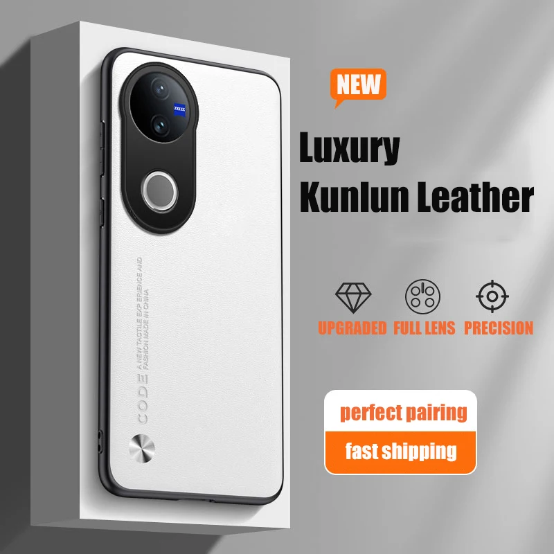 Deluxe PU Leather Shockproof Phone Case with Silicone Protection
