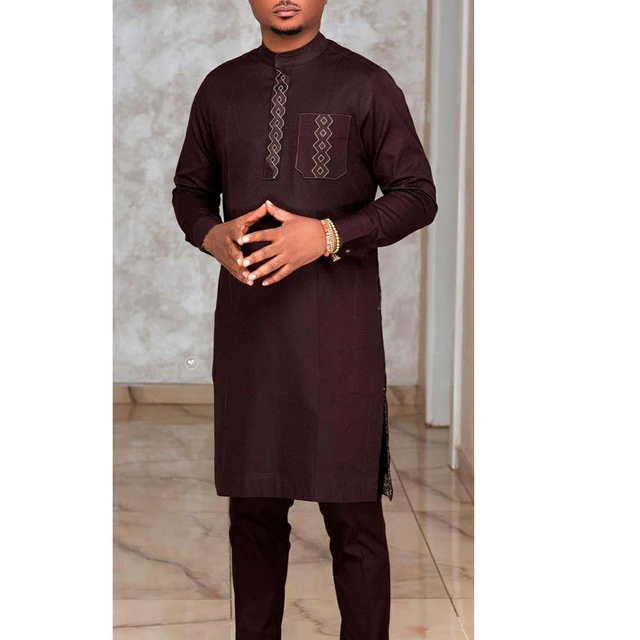 Segun Embroidered Dashiki Outfit - Image 2