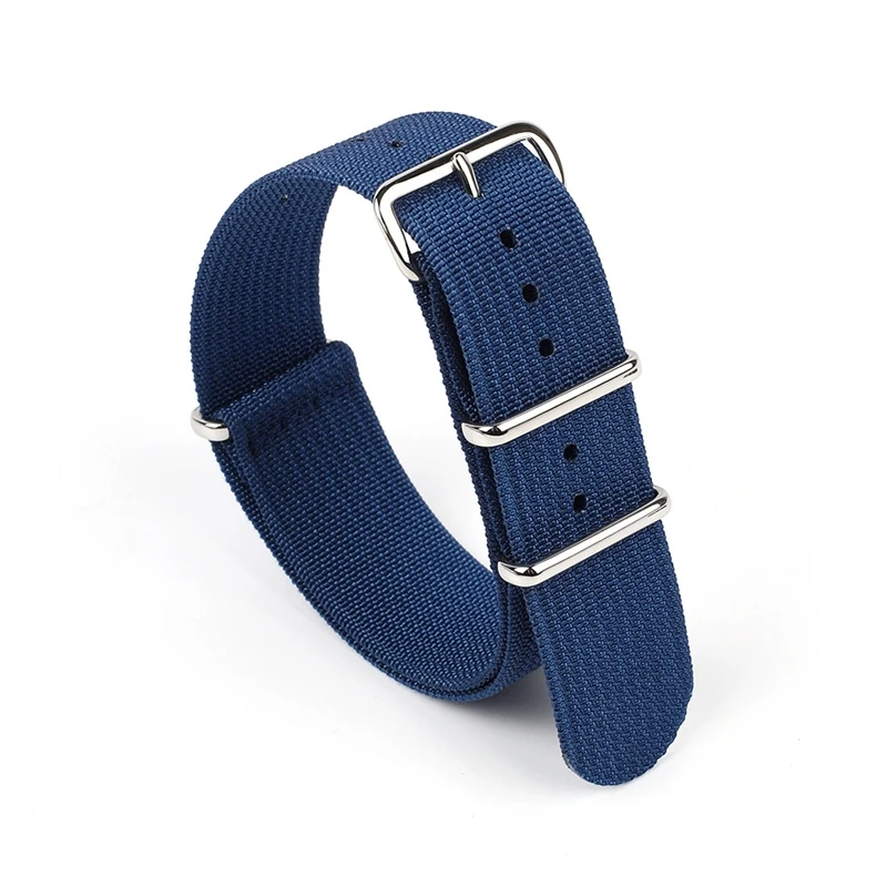 Premium Braided Nylon Watchband in Ballistic Fabric
