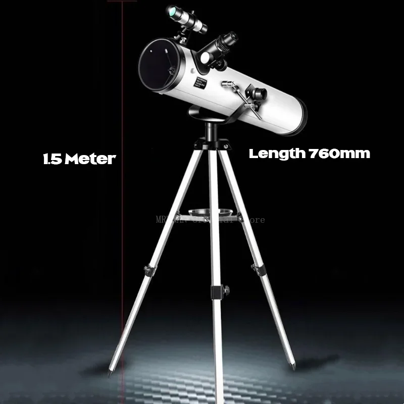 35X-875X Professional Astronomical Telescope Monocular 114MM Large-Aperture F70076 for Stargazing Bird Watching Moon