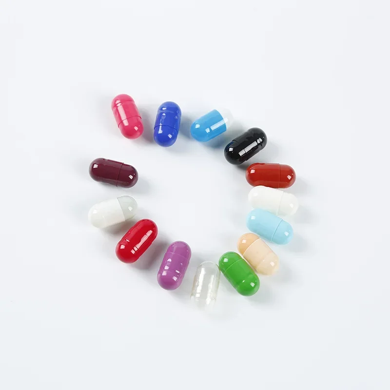 

00# Stout Fatty 1000/5000pcs 00 Size Colored Hard Gelatin Empty Capsules, Hollow Gelatin Capsules ,joined or Separated Capsules