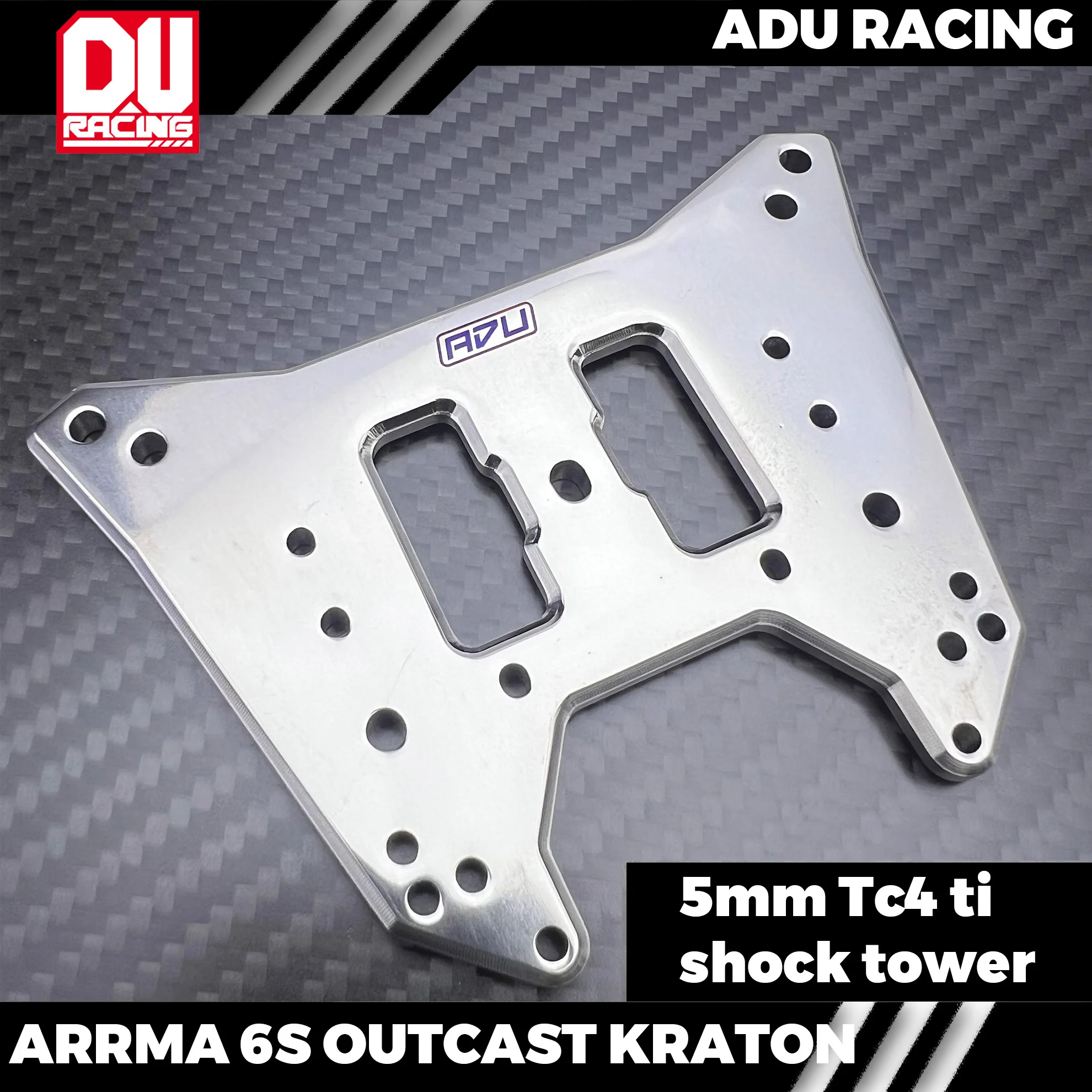 Krah të pengimit TC4 nga Titan i përshtatur për Arrma Kraton 6S Buggy RC