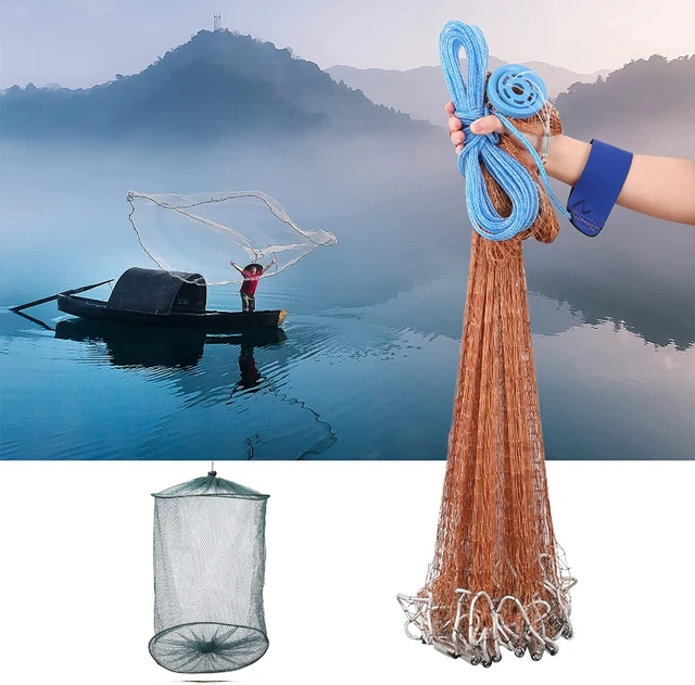 Small Mesh Fishing Net Throw Small Mesh