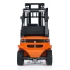1/14 RC Hydraulic Forklift 40DA3 Wheeled Transfer Painted Finished Car Metal Construction Vehicles Light Sound Toy Model 5